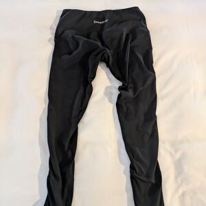 Women's Sweetflexx Compression Yoga Excercise Leggings Size 10